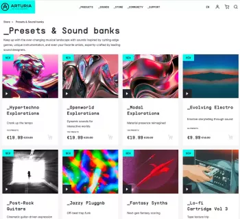 Arturia Sound Banks 2026.1 Updates Only – V.R