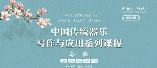 [中国传统器乐写作与应用系列课程] Shanghai Music Publishing House Traditional Chinese Instrumental Writing and Application Series: Bundle (Video) [MKV, JPG]（877MB）