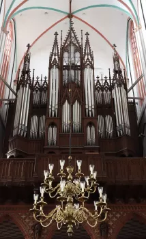Sonus Paradisi Schwerin, Dom, Ladegast Organ Surround Hauptwerk