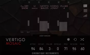 Cinematique Instruments Vertigo Mosaic for HALion
